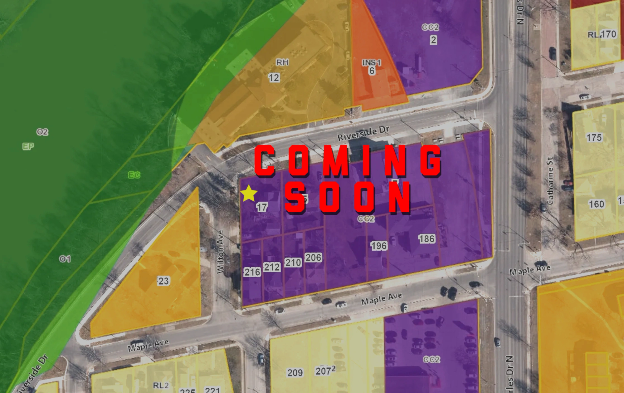 Riverside project rendering — Welland ON